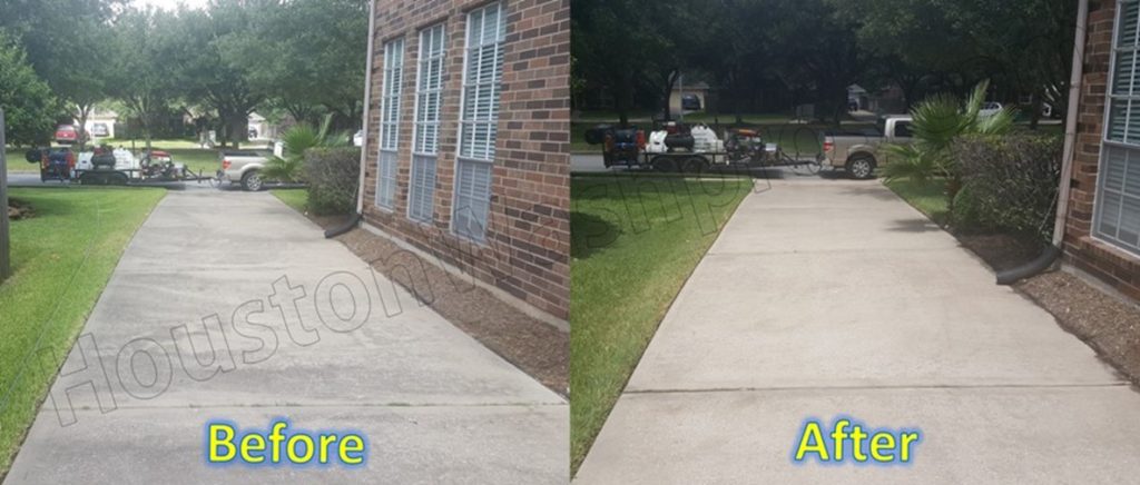 Pressure Washing Concrete Cleaning